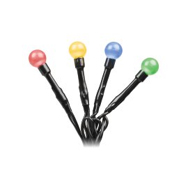 LED-Außenlichterkette Globe 80 Dioden 24 V Bunt