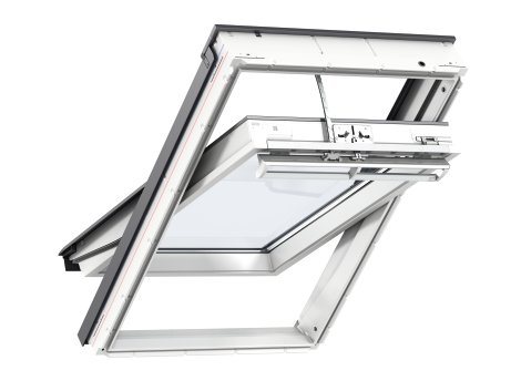 VELUX Solar-Schwingfenster GGU 66 CK02 Kupfer 55x78 cm