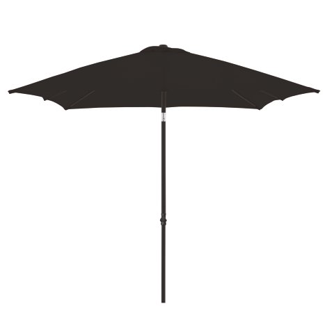 DOPPLER Sonnenschirm PushUp Basic 210x210 cm Anthrazit