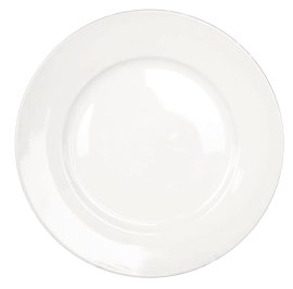 Teller Trend Flach Weiß Ø 27 cm