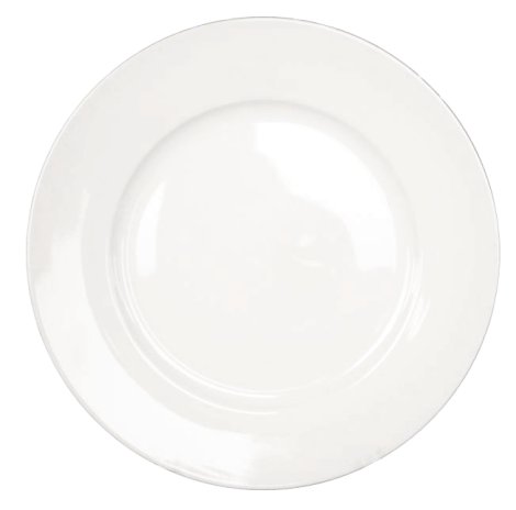 Teller Trend Flach Weiß Ø 27 cm