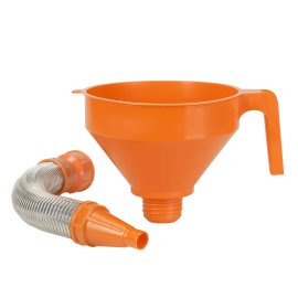 PRESSOL Kombitrichter HDPE-FLMA-Ø 160 mm-1,2 l-Sieb