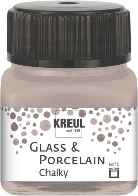 KREUL Malfarbe Glass & Porcelain Chalky Noble Nougat 20 ml