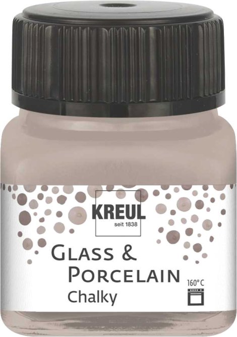KREUL Malfarbe Glass & Porcelain Chalky Noble Nougat 20 ml
