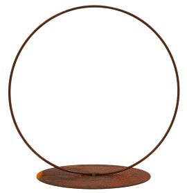 Deko-Ring 200 auf Bodenplatte 20 cm