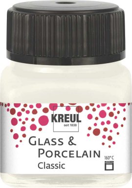 KREUL Malfarbe Glass & Porcelain Classic Elfenbein 20 ml