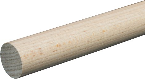 FN Neuhofer Rundstab Buche glatt Ø 22 mm