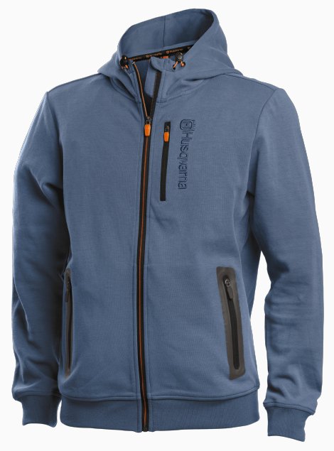 HUSQVARNA Kapuzenpullover Xplorer Blau 62