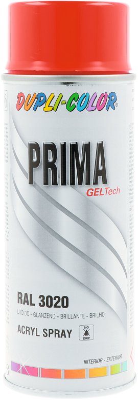 DUPLI-COLOR Lackspray Prima glänzend Verkehrsrot 400 ml