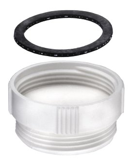 CORNAT Kappe/Stopfen 1 1/2" IG, 1 1/2" AG, grau