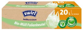 SWIRL® Bio-Folien-Müllbeutel mit Tragegriff