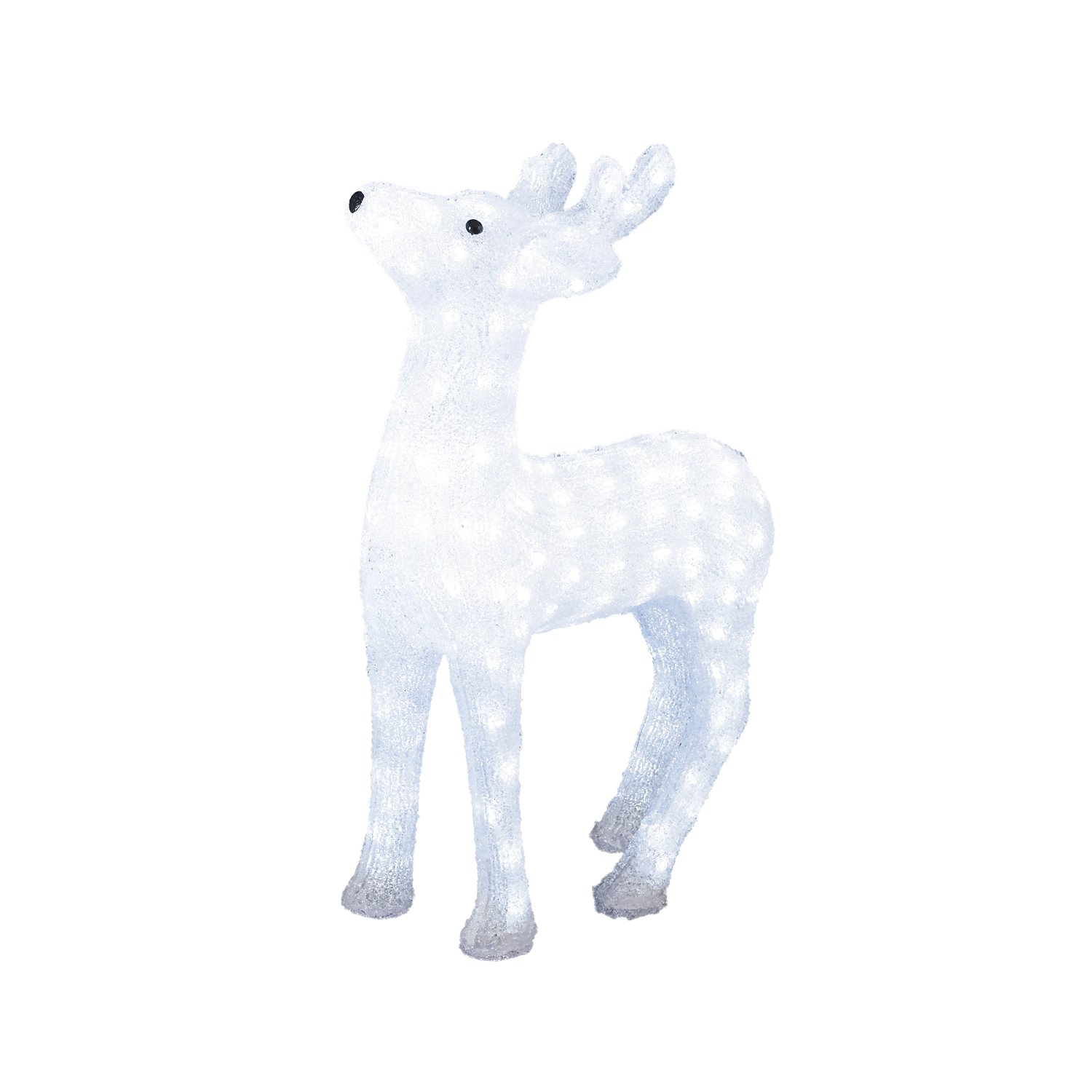 LED-Outdoor Rentier Acryl Kaltweiß 176 Dioden