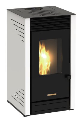 BLAZE Pelletofen Maui Weiß