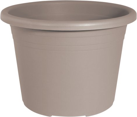 GELI Blumentopf Cylindro Taupe 40 cm 21,5 l