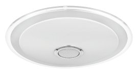 GLOBO LED-Deckenleuchte Dunny Weiß klar Rund 24W 2700-6500K 43x10,5 cm (⌀xH)