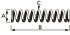 SUKI Druckfeder Federstahl 4,5x10,0x0,5 mm 1 Stk.