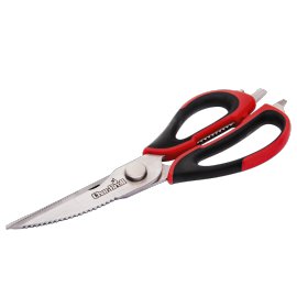 CHAR-BROIL® Fleischschere aus Edelstahl Silber/Rot/Schwarz 7,7x1,5x22,7 cm (LxBxH)