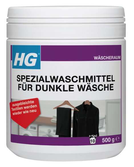 HG Spezialwaschmittel für dunkle Wäsche 0,5 kg