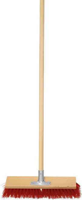 Straßenbesen ELASTON mit Stiel und Halterung 60 cm
