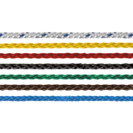 Polypropylenseile geflochten weiss auf Bund