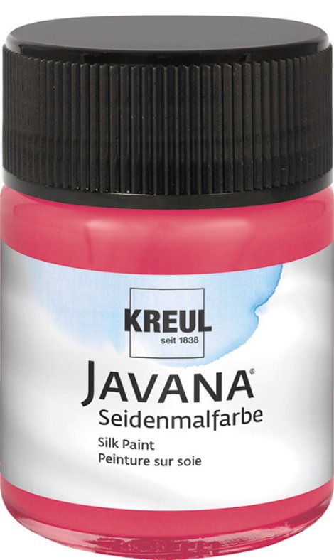 KREUL Seidenmalfarbe Rot 50 ml