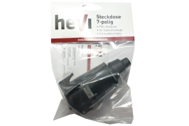 Hevi Steckdose 7-polig PVC