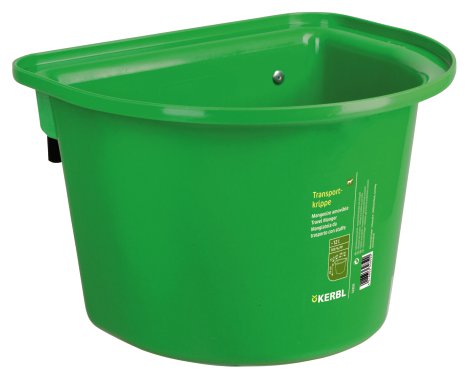 Transportkrippe mit Einhängebügel, hellgrün