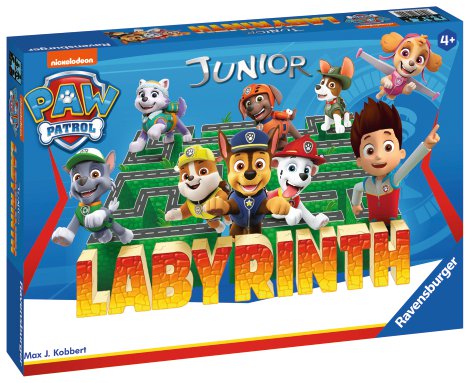 RAVENSBURGER Spiel Paw Patrol Junior Labyrinth