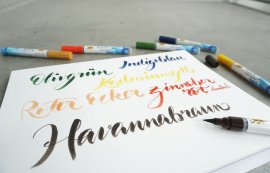 KREUL Künstlerstift Aqua Paint Marker Warm Colors 6 Stk.