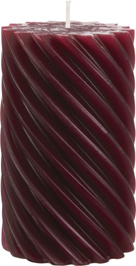SAFE CANDLE Kerze Rustic Altrot 110x70 mm