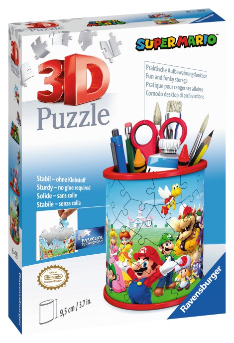 RAVENSBURGER Puzzle Utensilo Super Mario