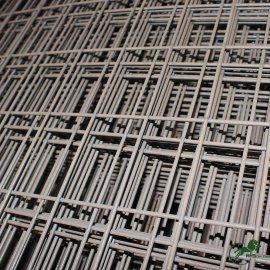 H+S Gittermatte blank MW 100x100 mm, Stärke 5,0 mm, Matte 2x1 m (LxH)