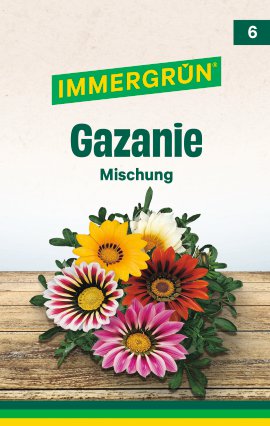 IMMERGRÜN Tütensamen Gazanie Mischung