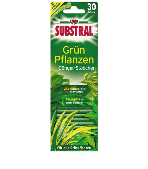 SUBSTRAL® Düngestäbchen - Grünpflanzen 30 Stk.