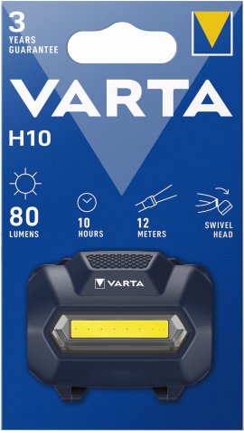VARTA Stirnleuchte H10 3AAA ohne Batterie