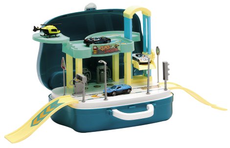 Parkgarage 2 Modelle im Koffer