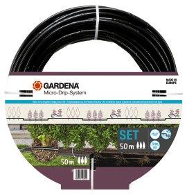 GARDENA Micro-Drip-System-Set Hecke & Strauch 50 m