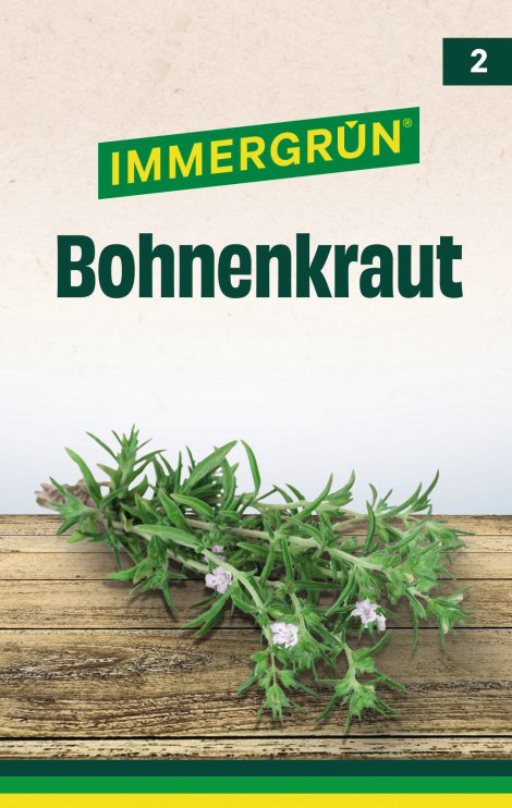 IMMERGRÜN Tütensamen Pfefferkraut / Bohnenkraut