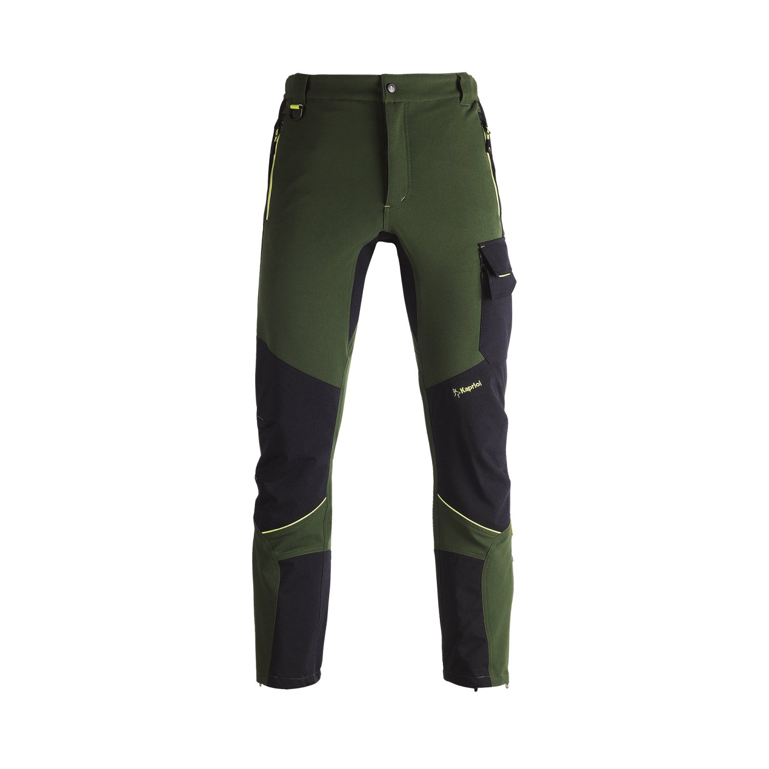KAPRIOL Bundhose Dynamic Garden Grün/Schwarz XL