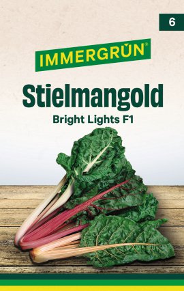 IMMERGRÜN Tütensamen Mangold Bright Lights F1