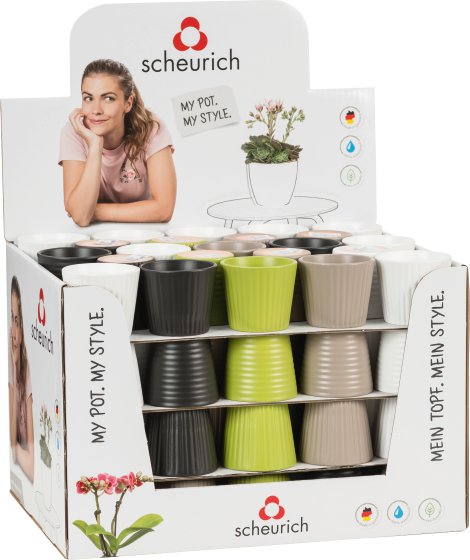 SCHEURICH Mini Übertopf Expressiv sortiert 7 cm