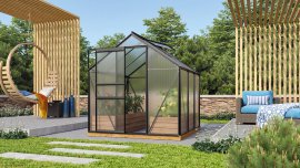 VITAVIA Gewächshaus Venus HKP 4 mm Schwarz