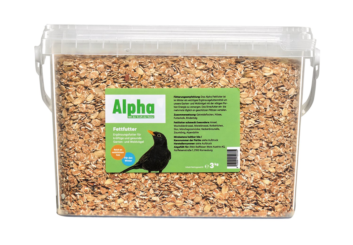 ALPHA Fettfutter 3 kg