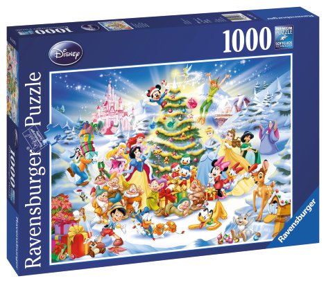 RAVENSBURGER Puzzle Disneys Weihnachten 1000-tlg.