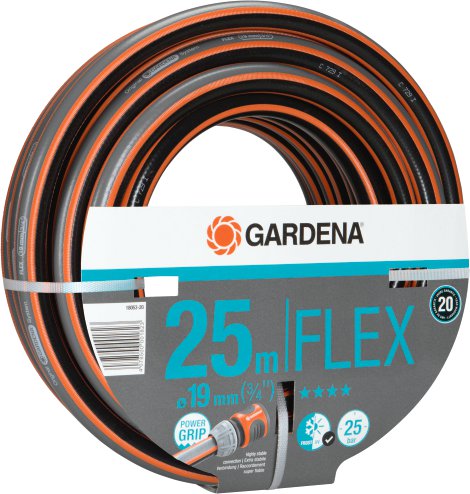 GARDENA Comfort FLEX Schlauch ohne Adapter 3/4" 50 m