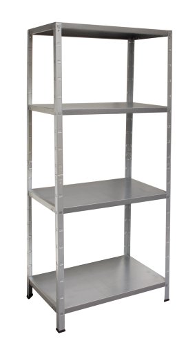 SCHULTE REGALWELT Steckgrundregal 4 Böden verzinkt 180x80x50 cm
