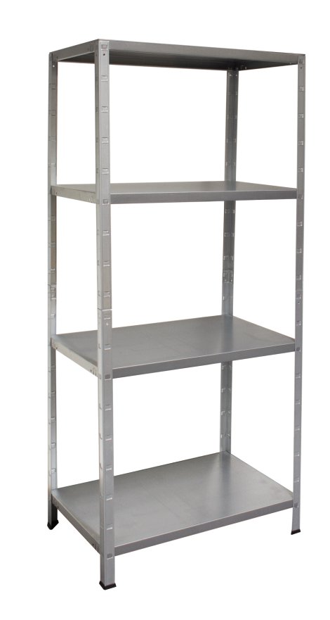 SCHULTE REGALWELT Steckgrundregal 4 Böden verzinkt 180x80x50 cm