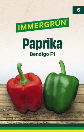 IMMERGRÜN Tütensamen Paprika Bendigo F1
