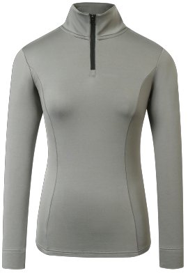 Covalliero Active Shirt H/W 2025 Damen Stahlgrau