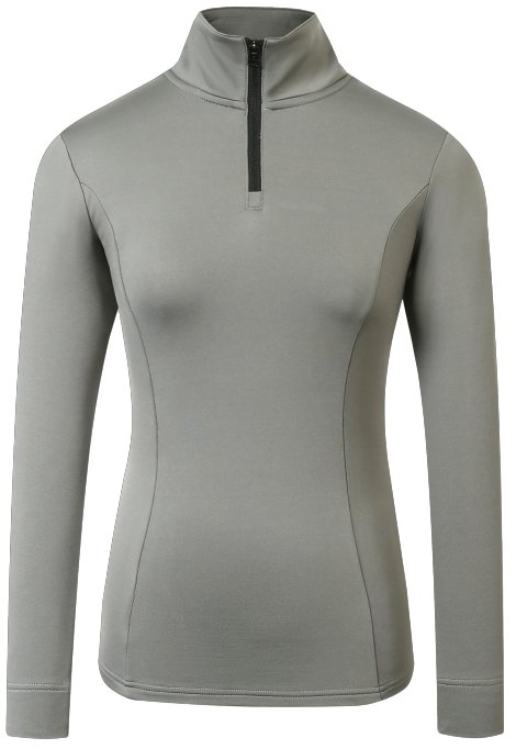 Damen Covalliero Active Shirt Stahlgrau XS